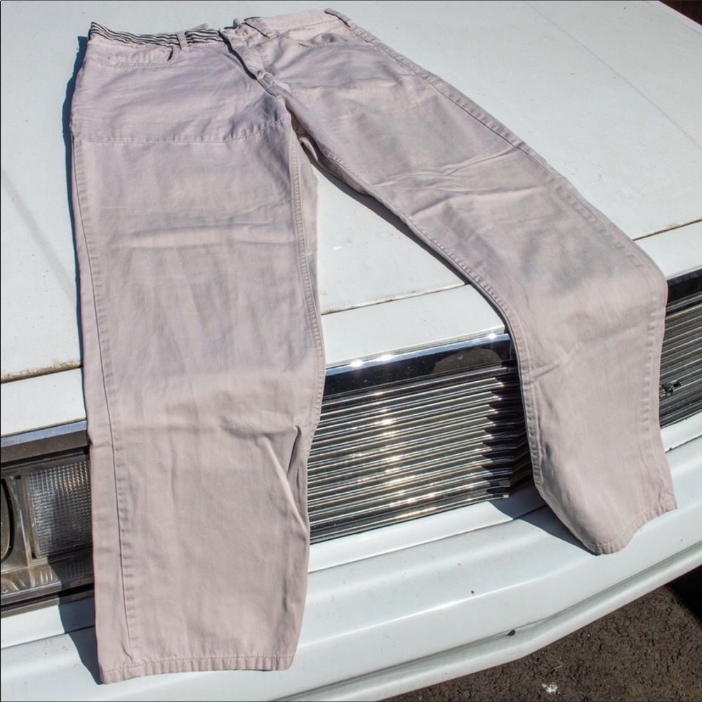 Volcom White Khaki Pants